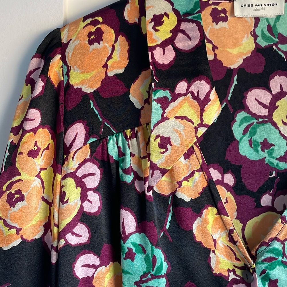 Dries Van Noten Silk Blouse